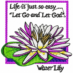 Words Embroidery Design 1